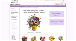 Desktop Screenshot of carlsbadfloralco.com